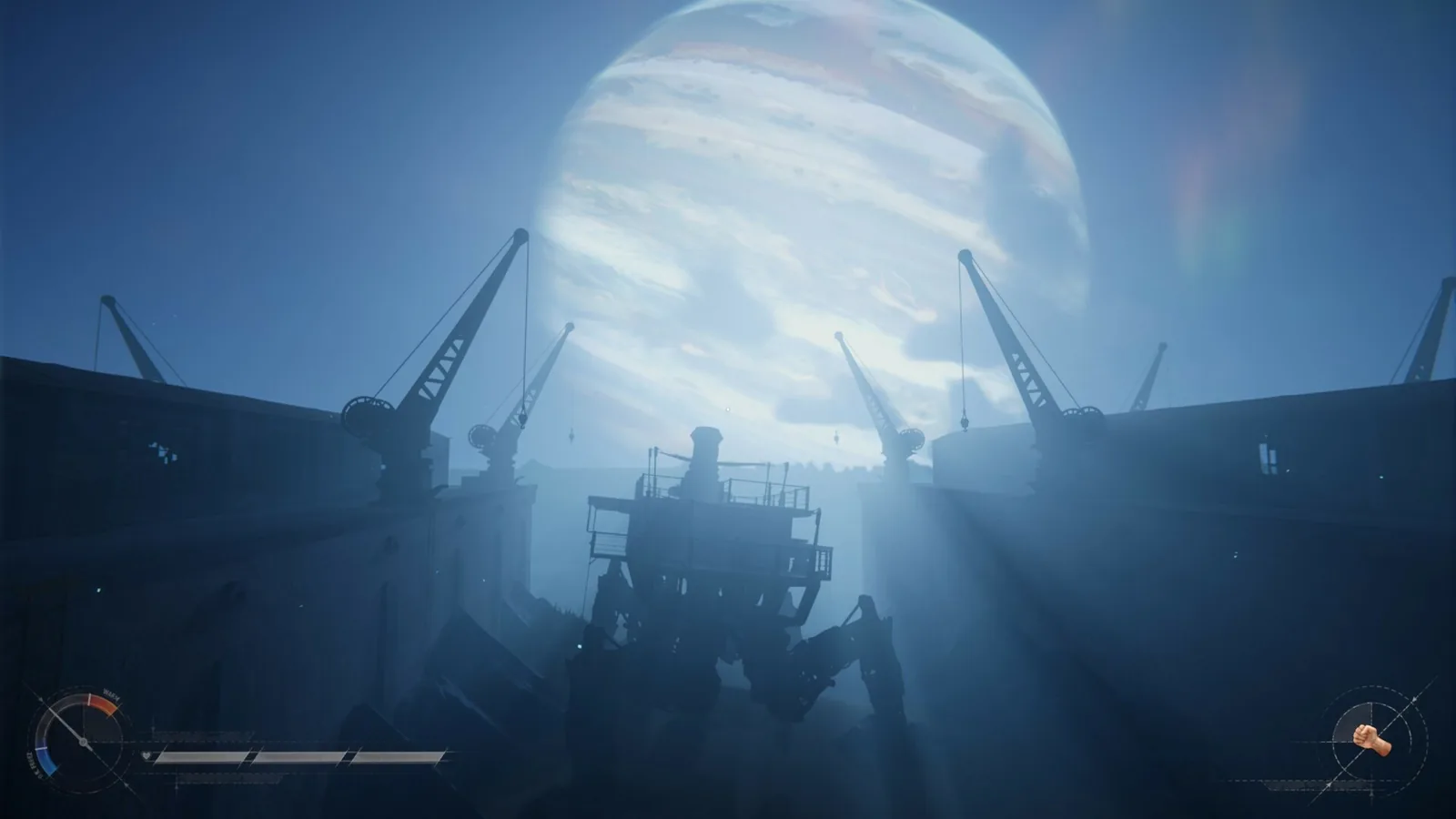 Official Xbox Store gameplay screenshot showing a Trampler beneath Sophie's moon