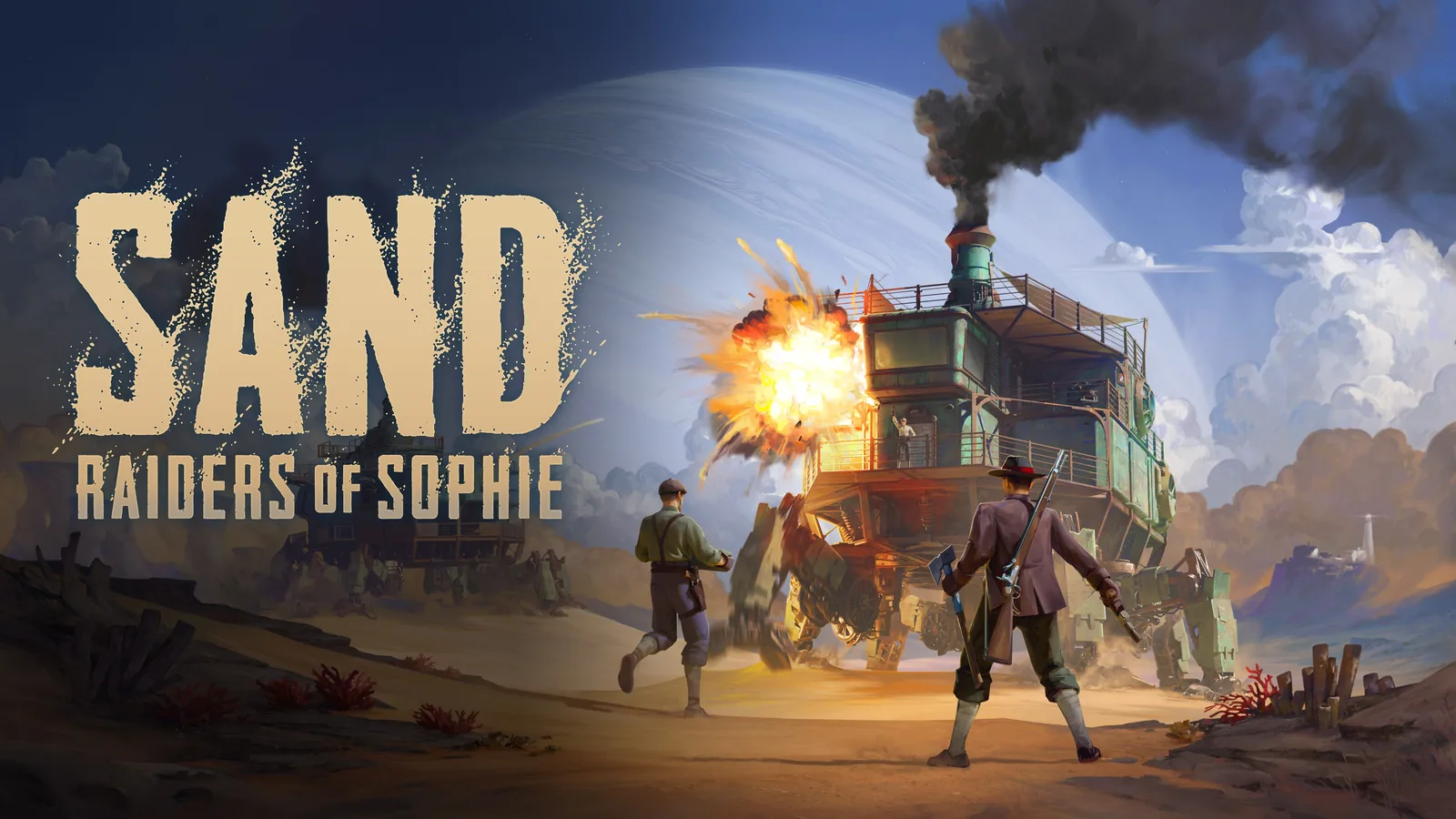 Official Xbox Store key art for SAND Raiders of Sophie